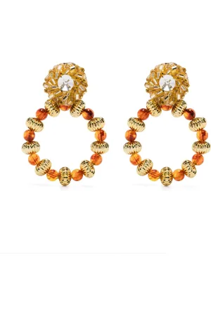 VANINA Earrings, female, , ONE SIZE, Gold-tone Bead Drop Earrings Pair