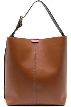 Soeur Caramel Shoulder Bag with Logo