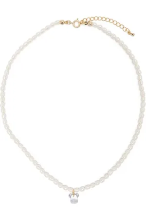 MEDICOM TOY Necklaces, male, , ONE SIZE, Pearlescent Be@rbrick Charm Necklace