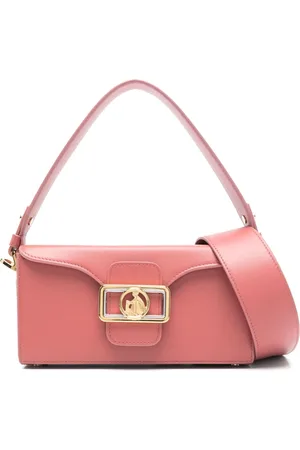 Lanvin Handbags, female, , ONE SIZE, Coral Foldover Top Bag