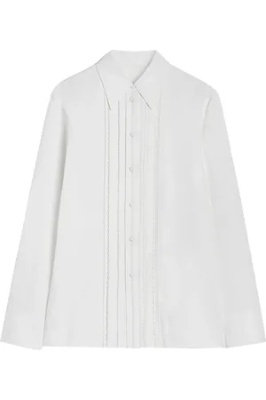 Jil Sander Shirts, female, , XS, Linen Button-Up Shirt