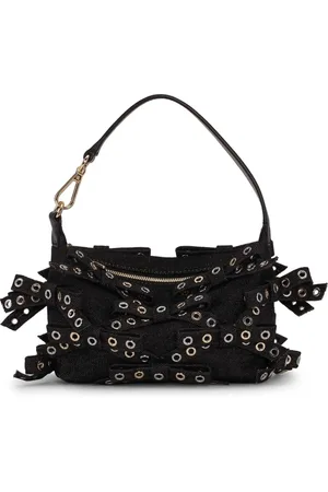 Ganni Handbags, female, , ONE SIZE, Bow Detail Top Handle Bag