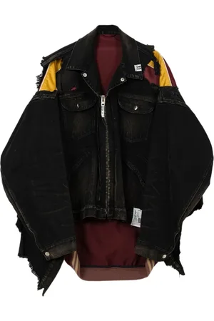 MIHARA YASUHIRO Denim Jackets, male, , S, Zip Front Outerwear with Pockets