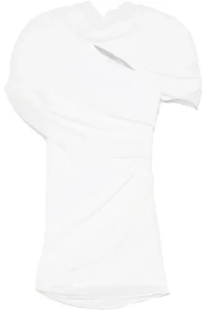 Jacquemus Party Dresses, female, , XS, Cut-Out Shoulder Dress