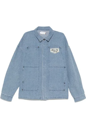 HONOR THE GIFT Indigo Shirt with Front Pockets