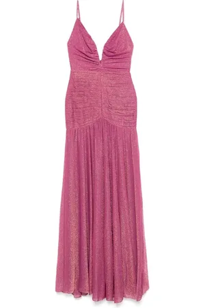 PATBO Gowns, female, , XS, Plissé Dress with Adjustable Straps