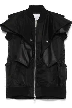 SACAI Vests, female, , M, Zip-Front Panel Waistcoat