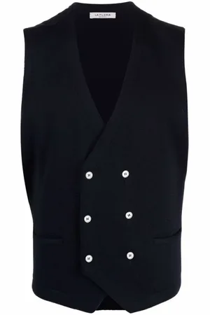 LA FILERIA Vests, male, , 3XL, Cardigans