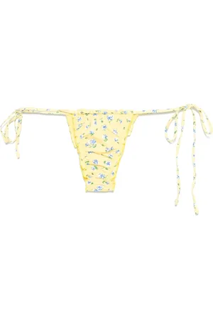 Frankies Bikinis Bikinis, female, , S, Floral Print Beachwear Side-Tie Bottoms