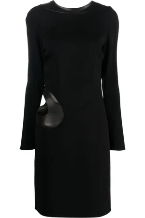 Tom Ford Cut-Out Long-Sleeved Dress