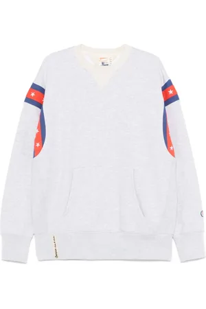 Champion Sweatshirts, male, , S, Heather Grey Crew Neck Sweatshirt