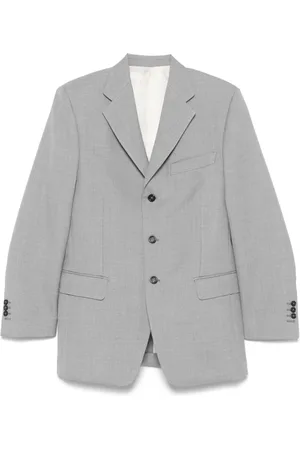 Armarium Grey Button-Up Jacket with Pockets