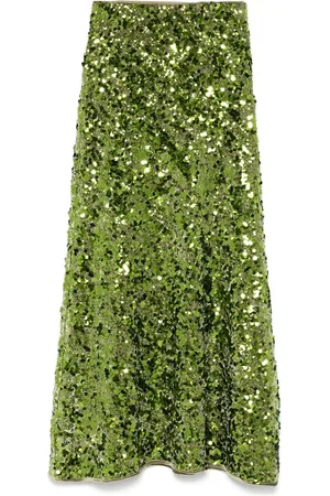 Ganni Fern Skirt with Side Zip