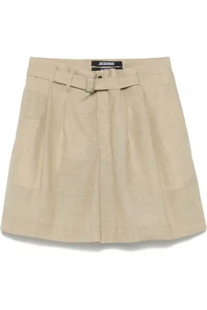 Jacquemus Casual Shorts, male, , L, Belted Shorts with Pockets