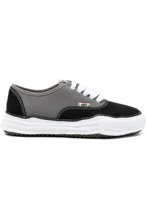 MIHARA YASUHIRO Sneakers, male, , 8 UK, Canvas Trainers with Contrast Detail
