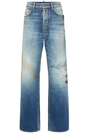 Dsquared2 Straight Jeans, female, , S, Wide Leg Denim Jeans