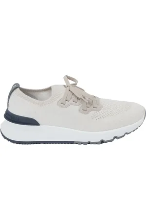 Brunello Cucinelli Wool Jacquard Trainers