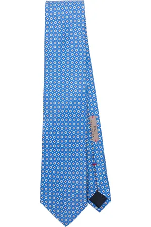 Lady Anne Ties, male, , ONE SIZE, Geometric Print Pointed Tip Tie