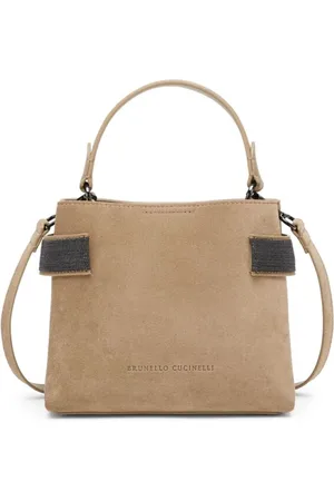 Brunello Cucinelli Shoulder Bag with Magnetic Fastening