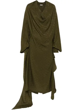 Salvatore Ferragamo Draped Panel Dress