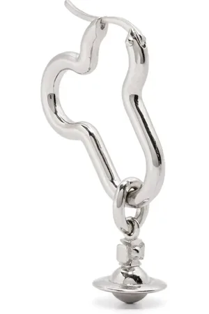 Vivienne Westwood Earrings, female, , ONE SIZE, Silver-tone Lever Fastening Earrings
