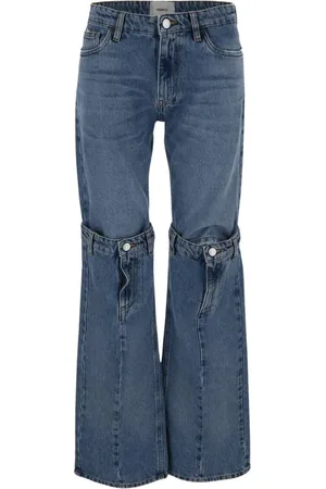 COPERNI Wide Jeans, female, , M, Open Knee Jeans
