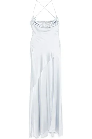 Retrofete Gowns, female, , S, Crystal Embellished Spaghetti Strap Dress