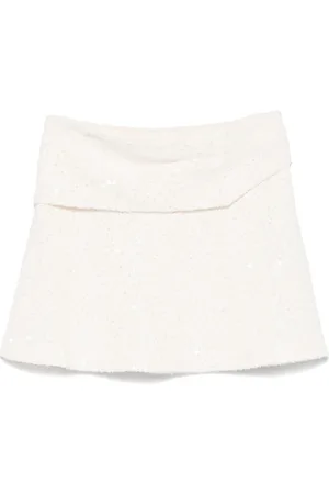 IRO Short Skirts, female, , S, Sequin Embellished Panel Skirt