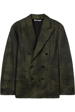 Palm Angels Blazers, male, , M, Ivy Double-Breasted Jacket