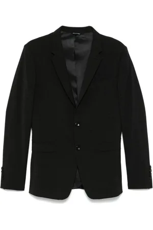 REVERES 1949 Blazers, male, , L, Anthracite Grey Jacket with Notched Lapels