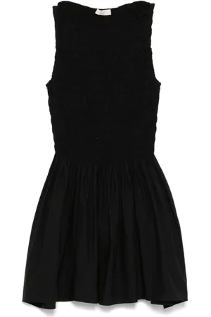 FAITHFULL THE BRAND Short Dresses, female, , L, Cotton Sleeveless Flared Dress