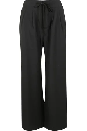 Entire Studios Wide Leg Trousers with Pleats and Ties