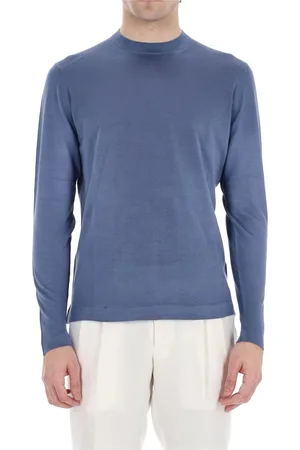 DRUMOHR Round-neck Knitwear, male, , L, Silk Crewneck Jumper