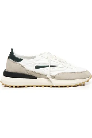 D.A.T.E. Suede Trainers with Logo Details