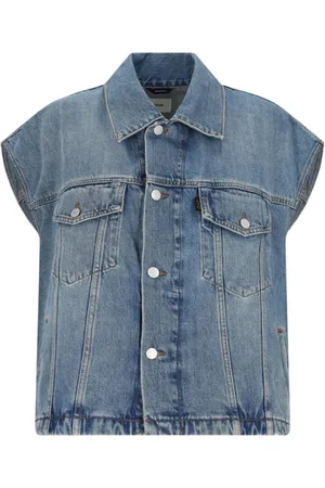 haikure Front Button Jacket with Oversized Fit
