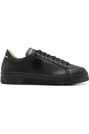 Philipp Plein Sneakers, male, , 11 UK, Lace-Up Sneaker with Rubber Sole