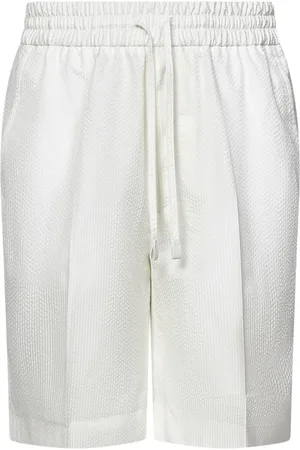 BRIONI Casual Shorts, male, , XL, Elasticized Shorts with Jacquard Pattern