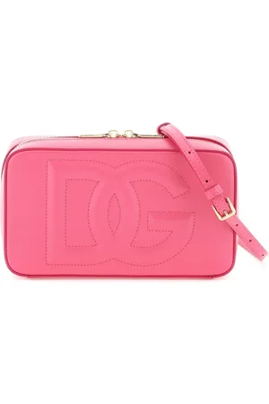 Dolce & Gabbana Leather Camera Bag with Logo