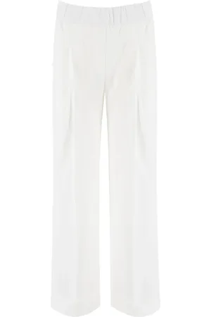 LE TRICOT PERUGIA Comfort Fit Elastic Waist Trousers
