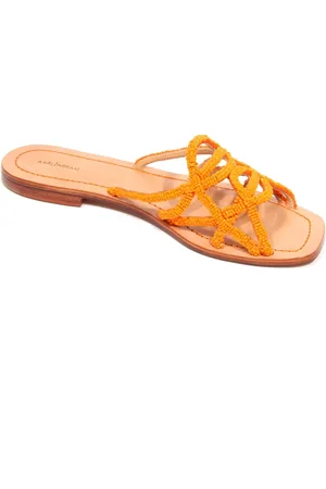 Maliparmi Sliders, female, , 8 UK, Beaded slides with ciabatta style