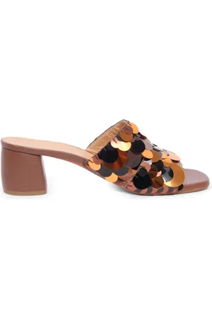Maliparmi Sequin sandals with ciabatta style