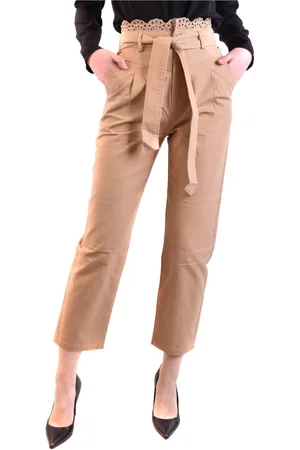 Twin-Set Cropped Trousers, female, , L, Trousers