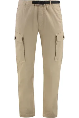 Woolrich Slim-fit Trousers, male, , W31, Cargo trousers with belt in cotton