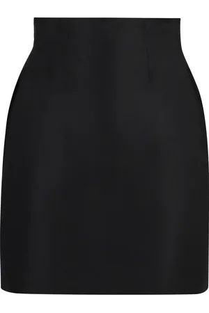 Nina Ricci Slim Fit Taffeta Skirt