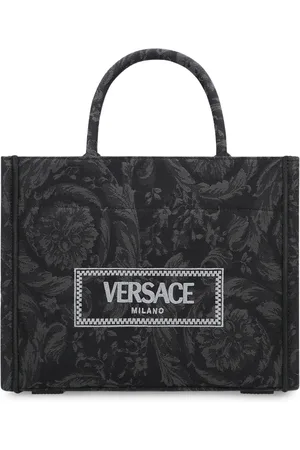 VERSACE Barocco Canvas Tote Bag
