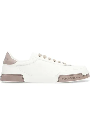 Dolce & Gabbana Low-top Yacht Trainers with Leather Insert