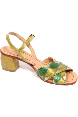 Maliparmi High Heel Sandals, female, , 4 UK, Patchwork Sandal with 6 cm Heel