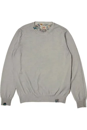 BOB der Bär Round-neck Knitwear, male, , L, Cotton Jersey Cold Dye Spring Slim