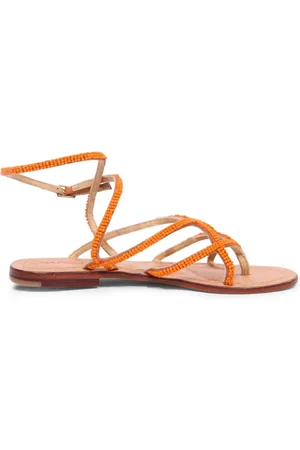 Maliparmi Beads sandals with infradito style