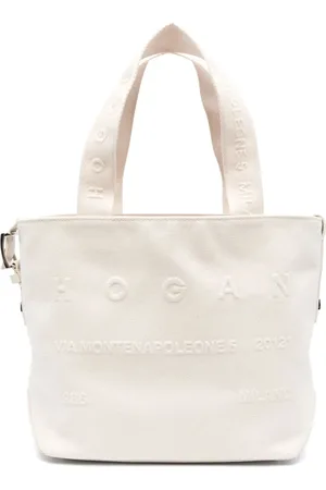 Hogan Handbags, female, , ONE SIZE, Script Media Tote Bag